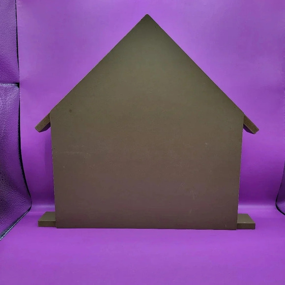 Nativity Scene Christmas Decor Glittery 11 inch Angel Jesus Sheep Shepherd - Picture 5 of 5